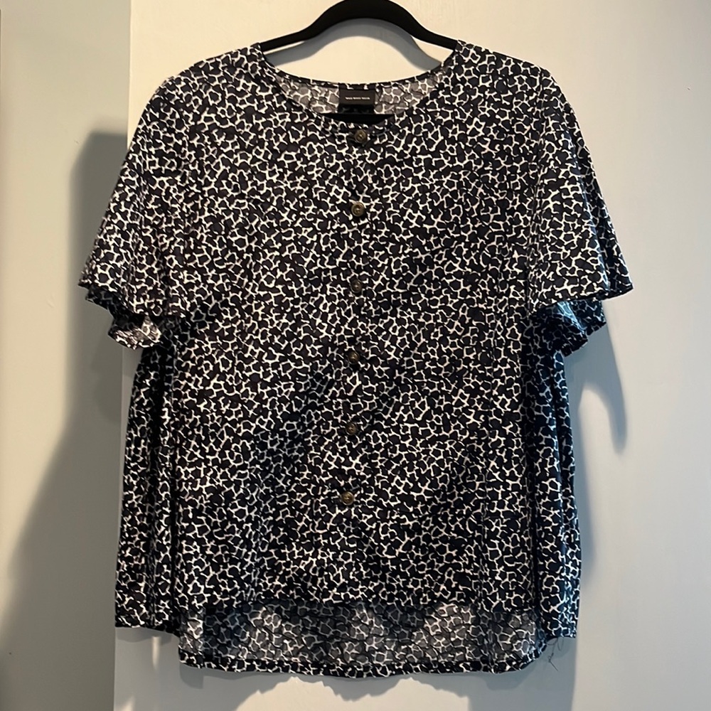 Who What Wear short sleeve blouse